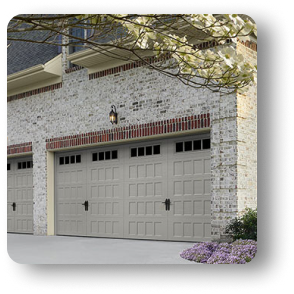 grey steel garage door